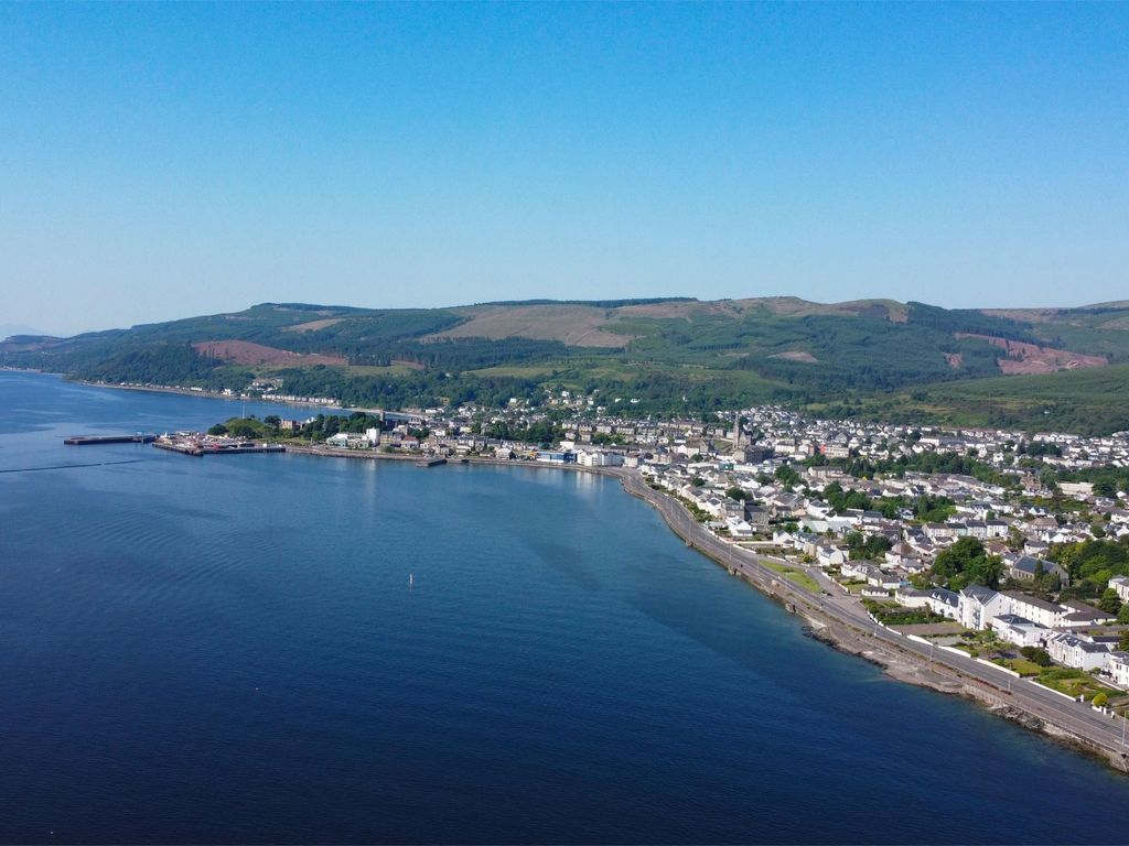 5 bed flat for sale in The Hollies, 145 Alexandra Parade, Dunoon PA23, £240,000