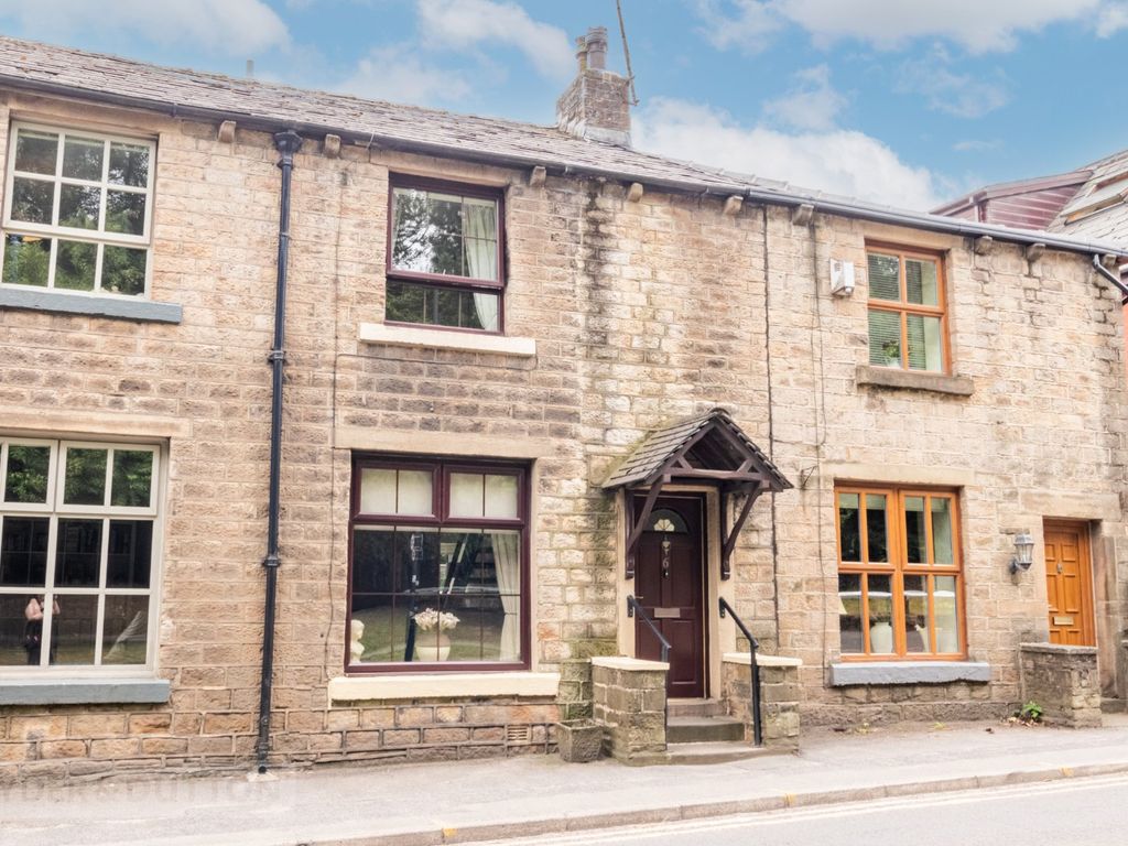 2 bed terraced house for sale in High Street, Uppermill, Saddleworth OL3, £255,000