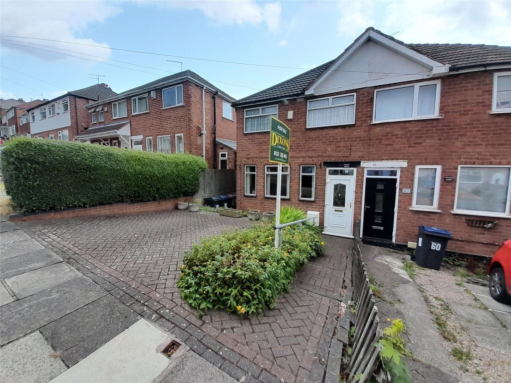 2 bed semi-detached house for sale in Tresham Road, Great Barr, Birmingham B44, £170,000