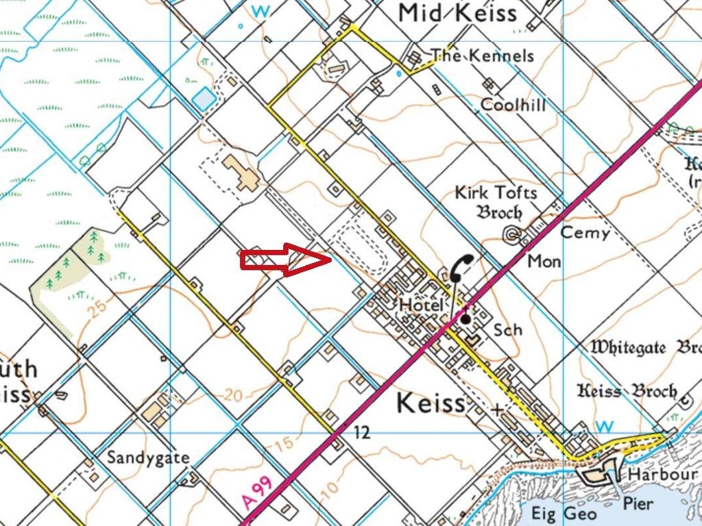 Land for sale in Main Street, Keiss, Wick KW1, £40,000