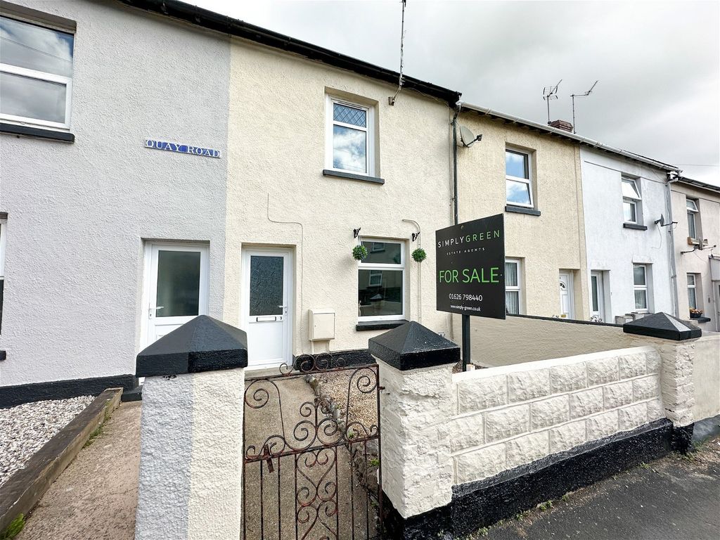 2 bed terraced house for sale in Quay Road, Newton Abbot TQ12, £190,000