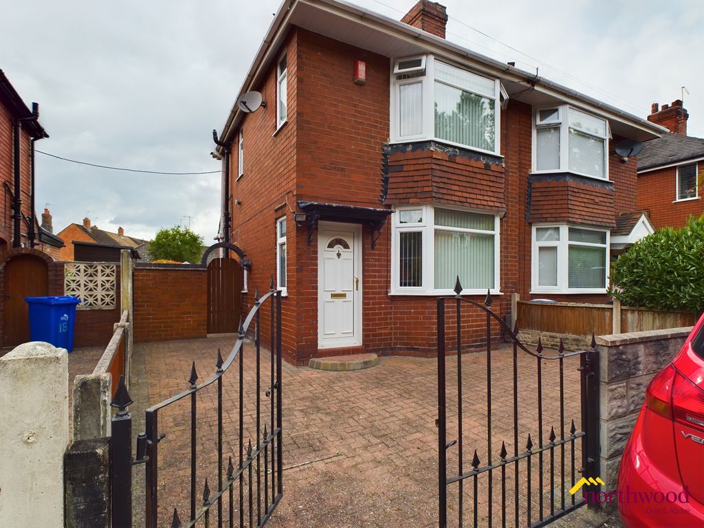 2 bed semi-detached house for sale in Springfield Crescent, Longton ST3, £140,000