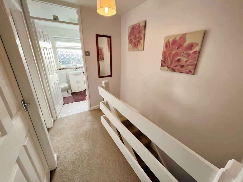 3 bed terraced house for sale in Burnett Close, Saltash PL12, £230,000