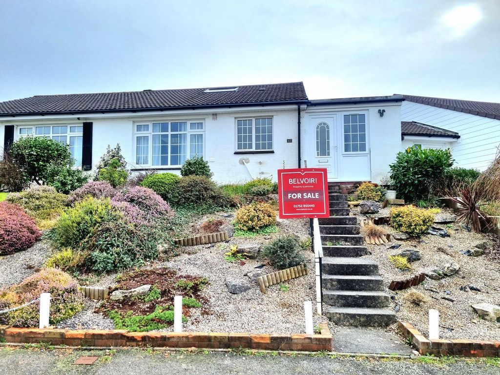 2 bed bungalow for sale in Castle View, St. Stephens, Saltash PL12, £294,000