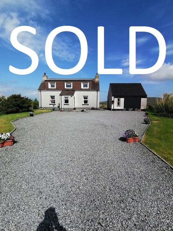 3 bed detached house for sale in Fair View, 423 Lasgair, Lochboisdale, Isle Of South Uist HS8, £163,500