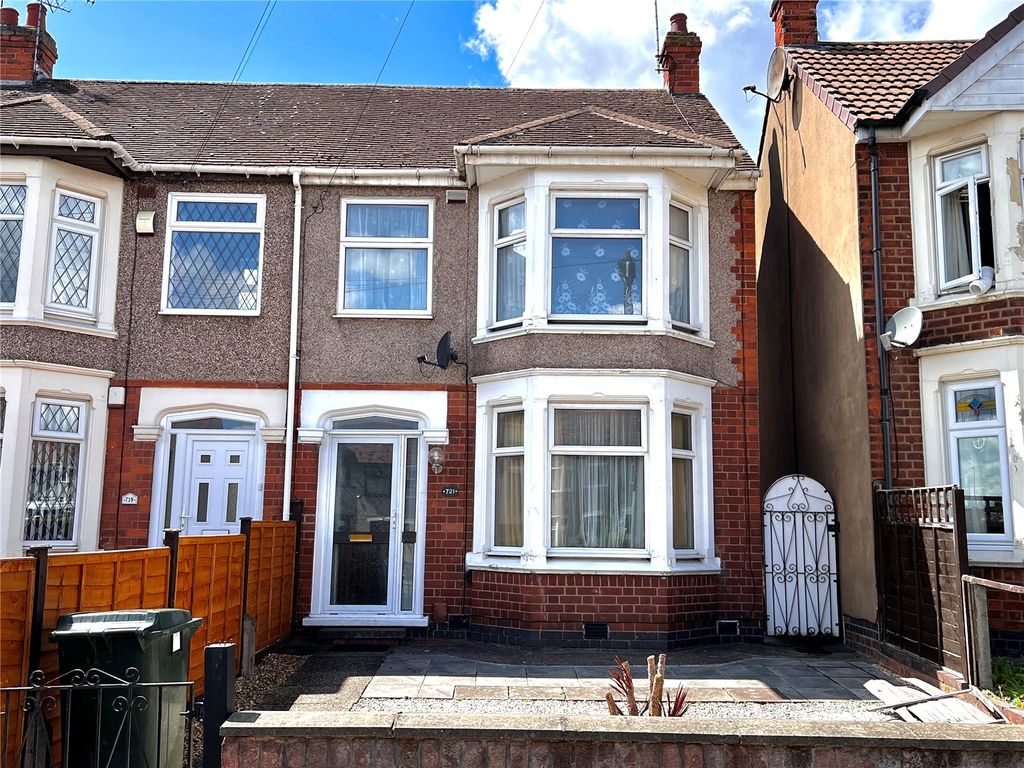 3 bed end terrace house for sale in Sewall Highway, Coventry CV6, £195,000