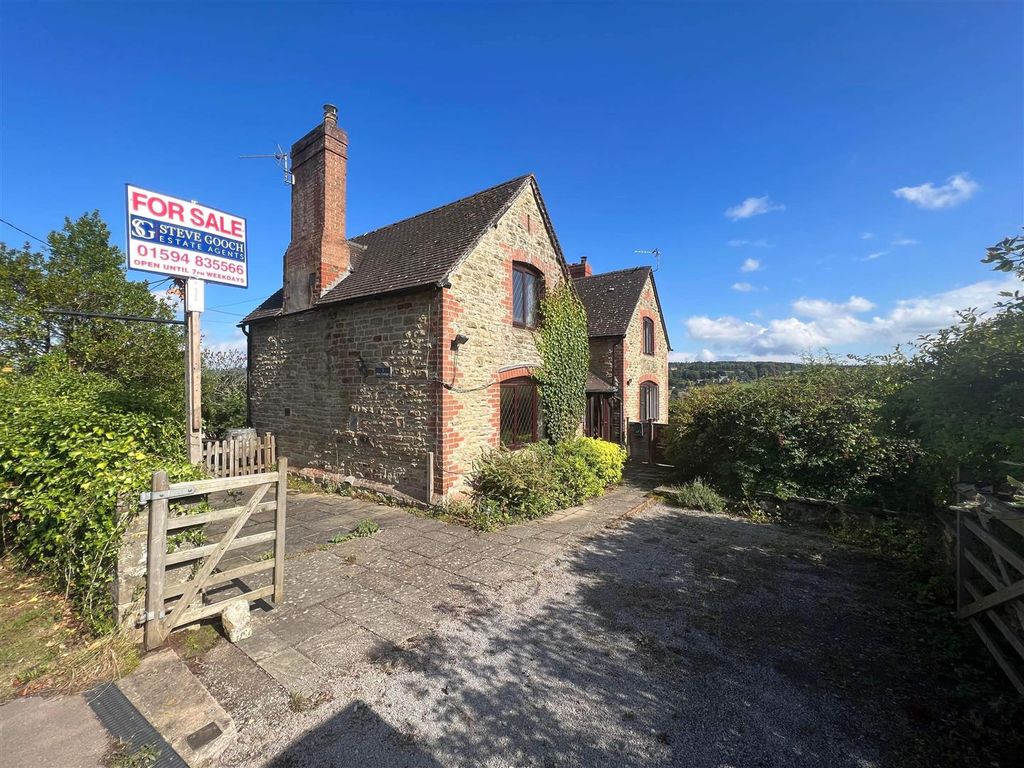 2 bed semi-detached house for sale in English Bicknor, Coleford GL16, £275,000
