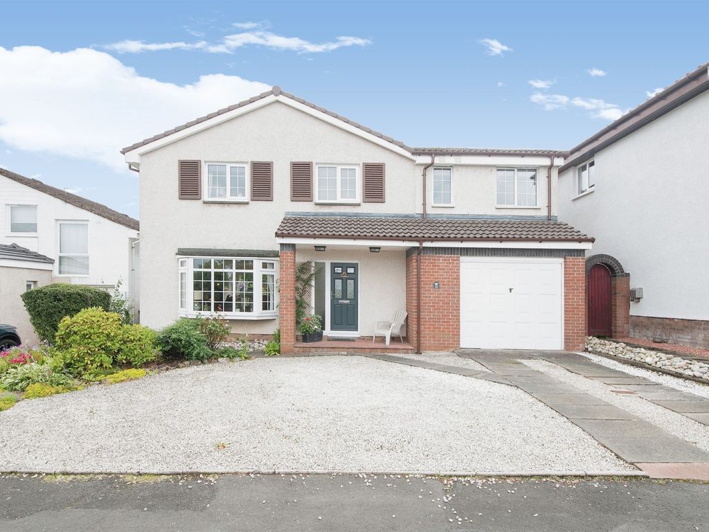4 bed detached house for sale in Braemar Crescent, Paisley PA2, £300,000