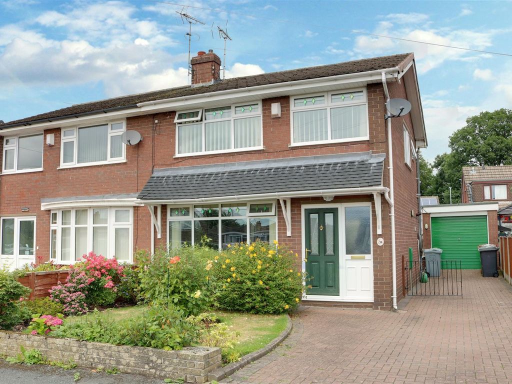 3 bed semi-detached house for sale in Oakwood Road, Rode Heath, Stoke-On-Trent ST7, £215,000