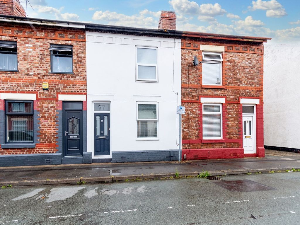 2 bed terraced house for sale in Laira Street, Warrington WA2, £145,000