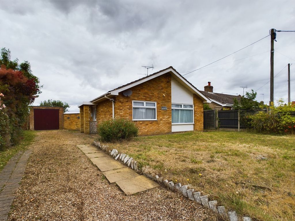 2 bed detached bungalow for sale in Church Road, Wretton, King's Lynn PE33, £220,000