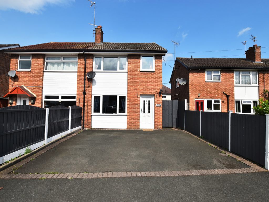 3 bed semi-detached house for sale in Red Bank Road, Market Drayton TF9, £199,000