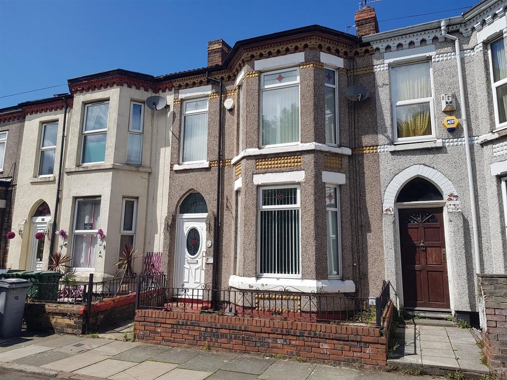 3 bed terraced house for sale in Geneva Road, Wallasey CH44, £84,995