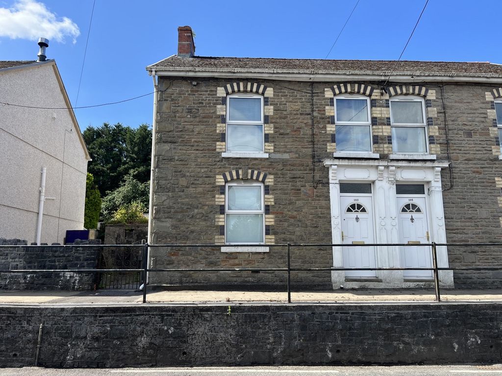 3 bed semi-detached house for sale in Cwmamman Road, Garnant, Ammanford, Carmarthenshire. SA18, £99,950