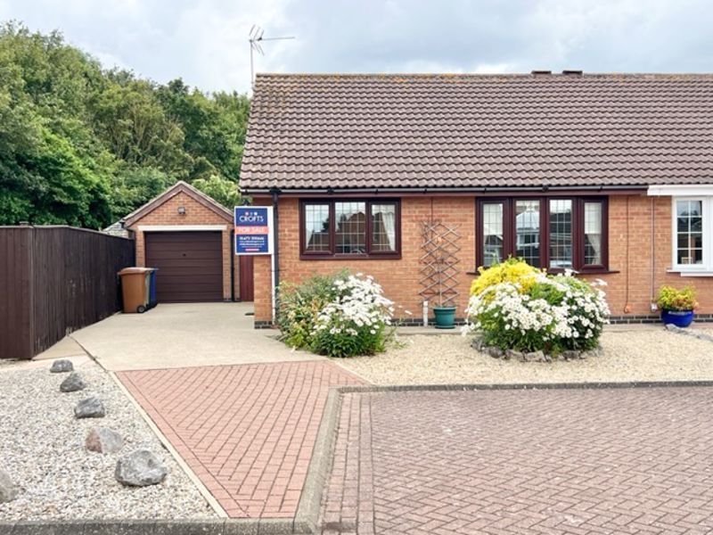 2 bed semi-detached bungalow for sale in Ledbury Drive, New Waltham, Grimsby DN36, £185,000