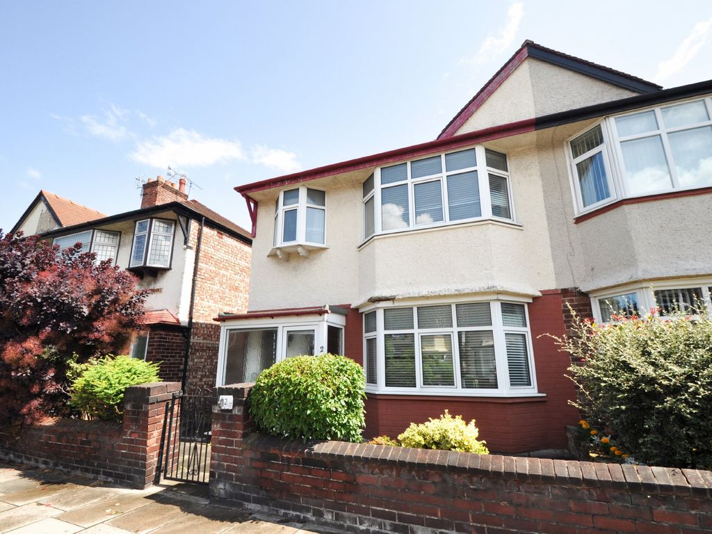 3 bed semi-detached house for sale in Lonsdale Villas, Seaview Road, Wallasey CH45, £170,950