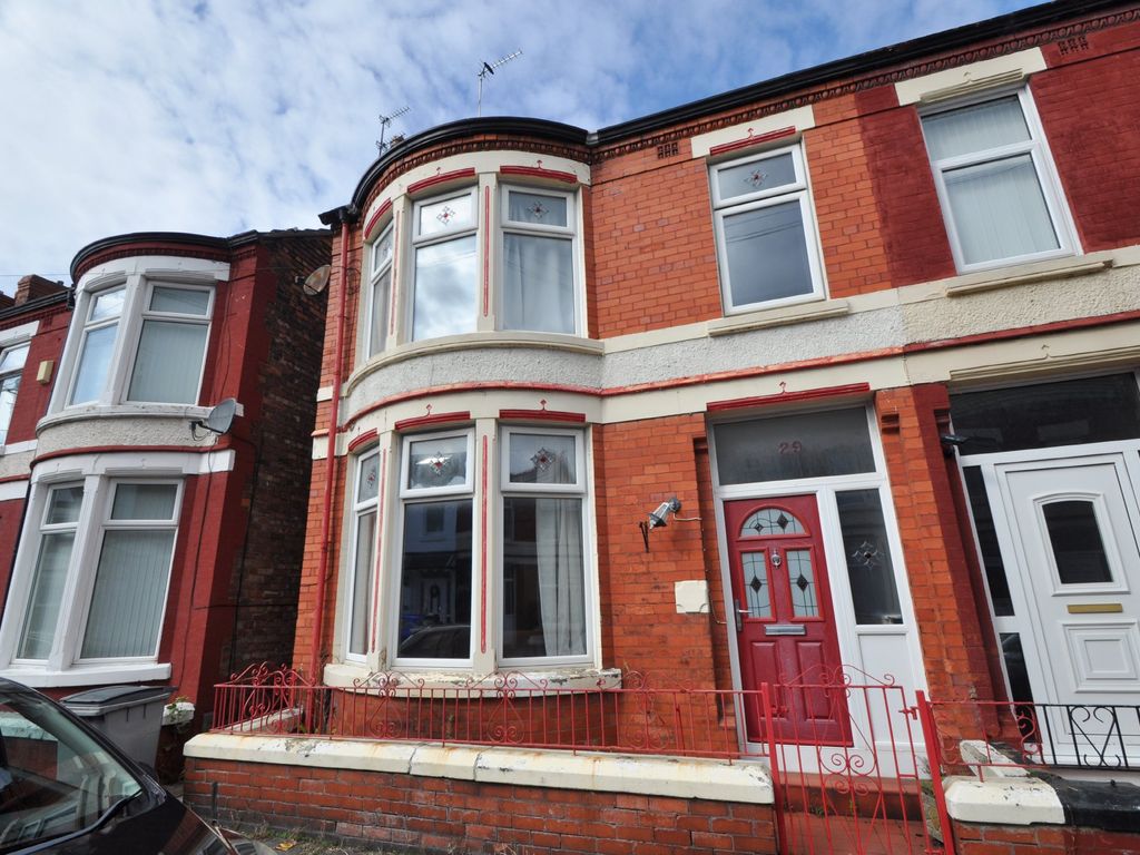3 bed semi-detached house for sale in Barrington Road, Wallasey CH44, £125,000