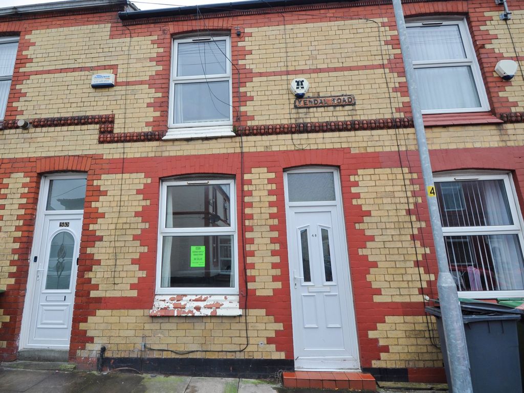 2 bed terraced house for sale in Kendal Road, Wallasey CH44, £86,000