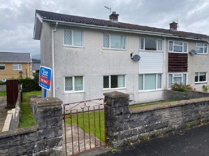 2 bed semi-detached house for sale in Dolfain, Ystradgynlais, Swansea. SA9, £85,000