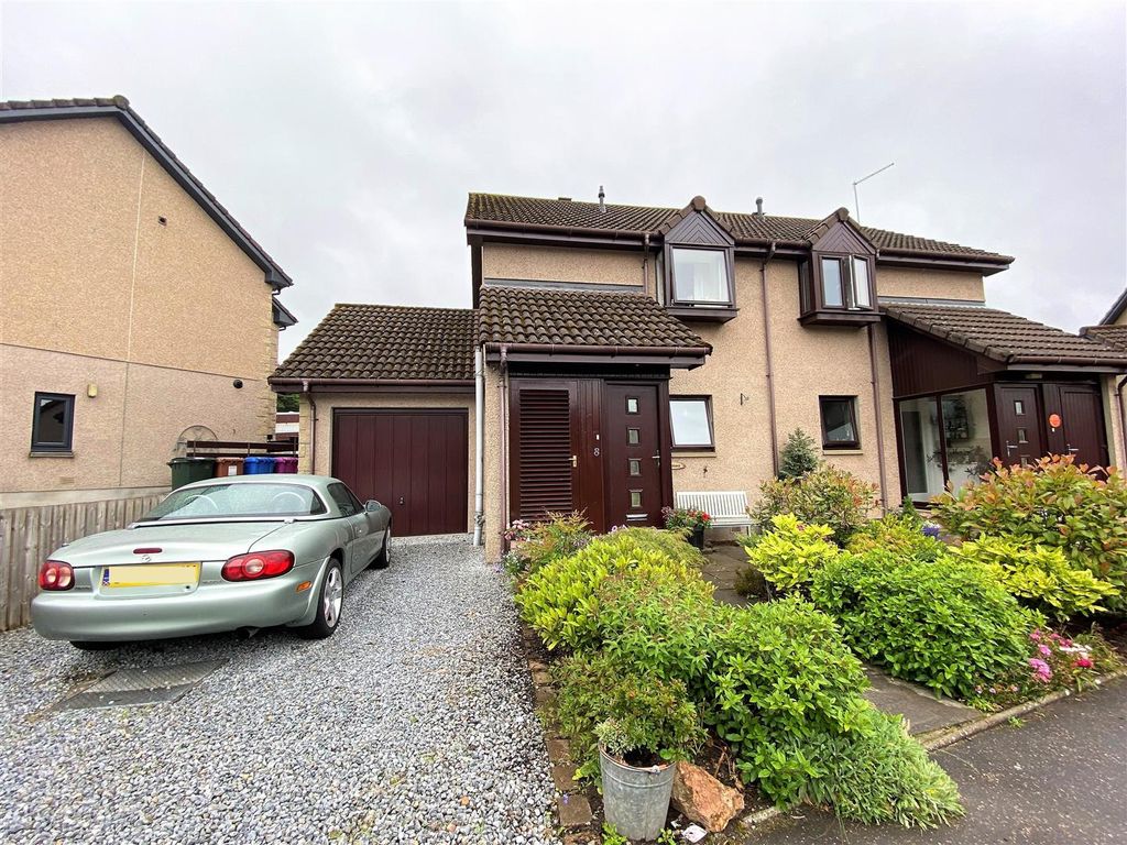 2 bed semi-detached house for sale in Tower Place, Aberlour AB38, £170,000
