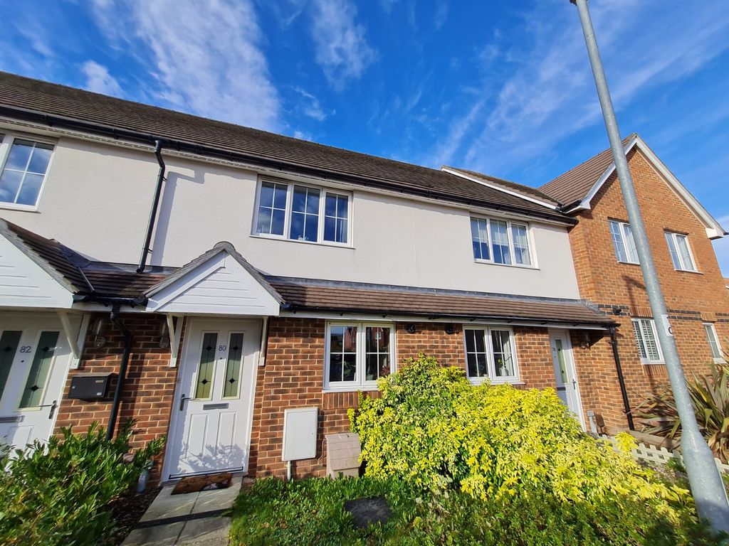 2 bed terraced house for sale in Burden Drive, Bishopdown, Salisbury SP1, £260,000