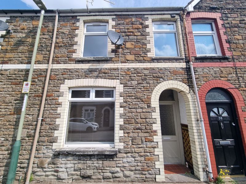 2 bed terraced house for sale in Windsor Street, Caerphilly CF83, £165,000