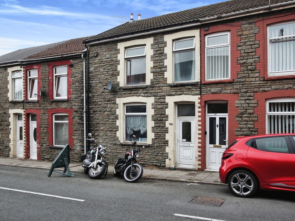 3 bed terraced house for sale in High Street, Abertridwr, Caerphilly CF83, £120,000