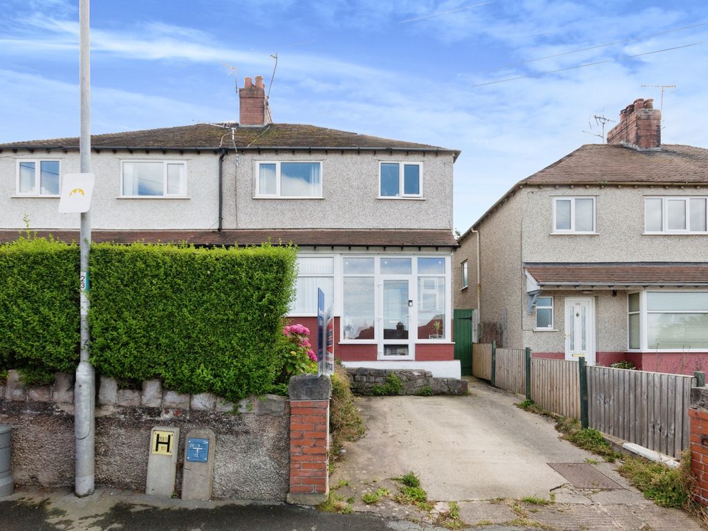 3 bed semi-detached house for sale in Llysfaen Road, Hen Golwyn, Bae Colwyn, Llysfaen Road LL29, £185,000