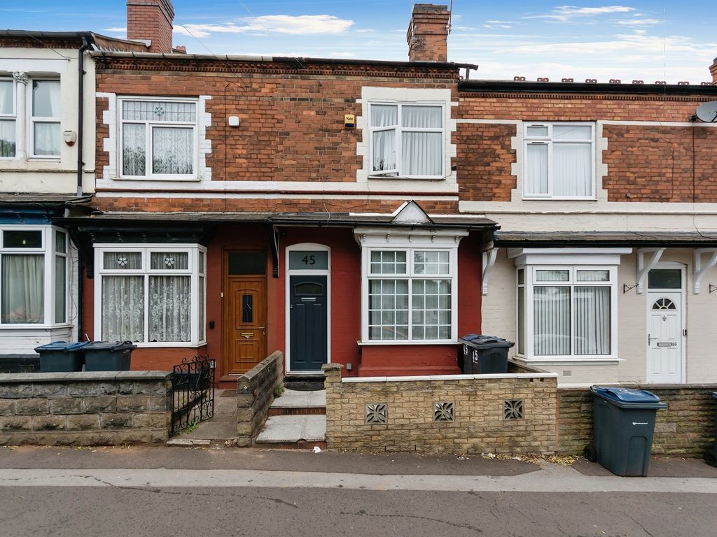 2 bed terraced house for sale in Handsworth New Road, Birmingham B18, £135,000