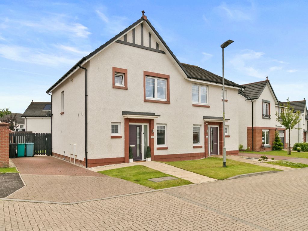3 bed semi-detached house for sale in 1 Creran Crescent, Gartcosh, Glasgow, Lanarkshire G69, £255,000