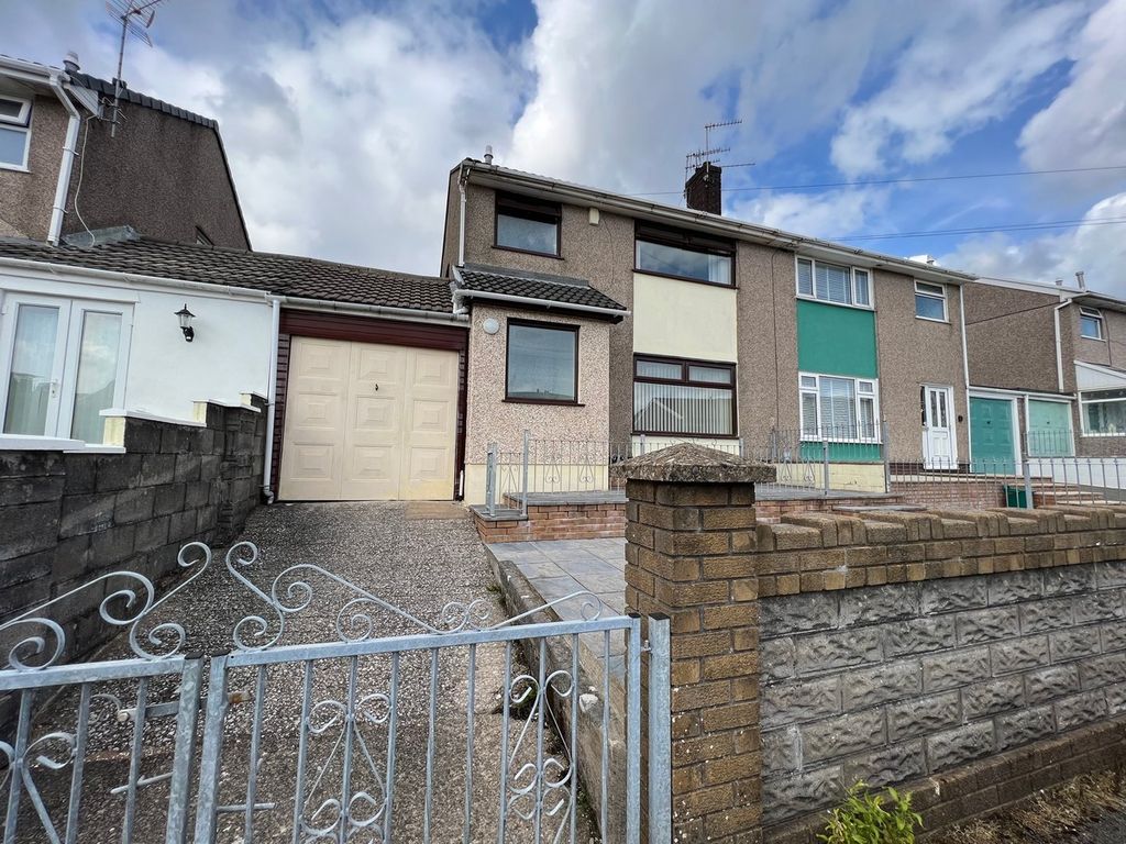 3 bed semi-detached house for sale in Heol Trewilliam Edmondstown -, Tonypandy CF40, £154,950