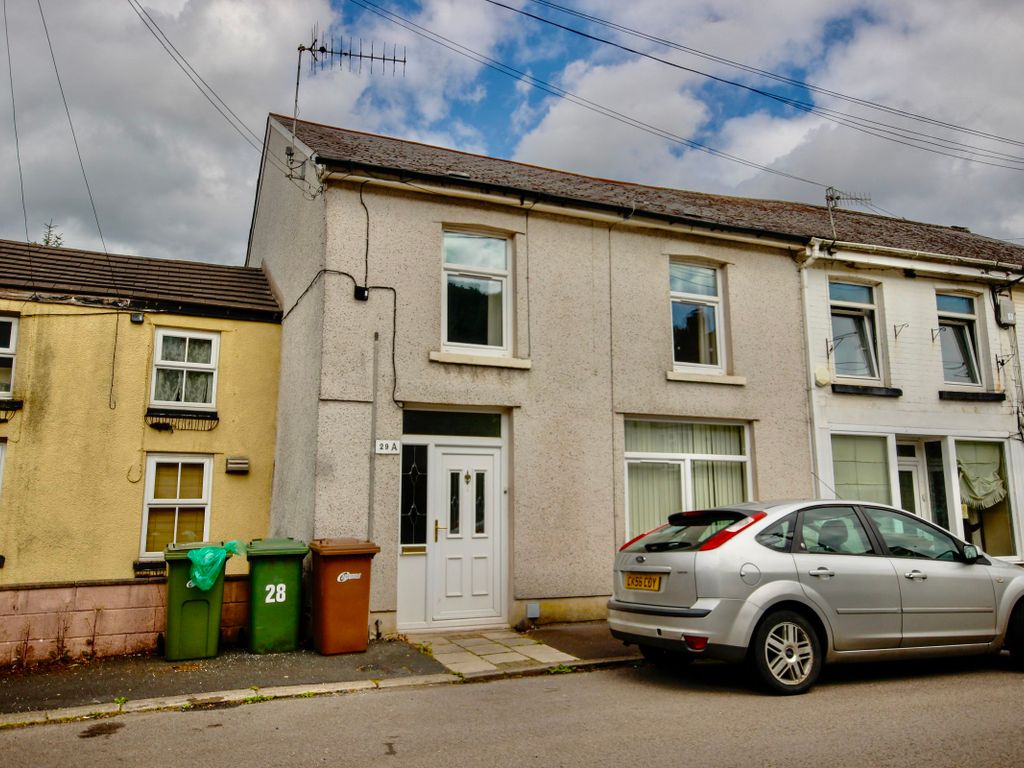 3 bed terraced house for sale in A High Street, Argoed, Blackwood NP12, £135,000