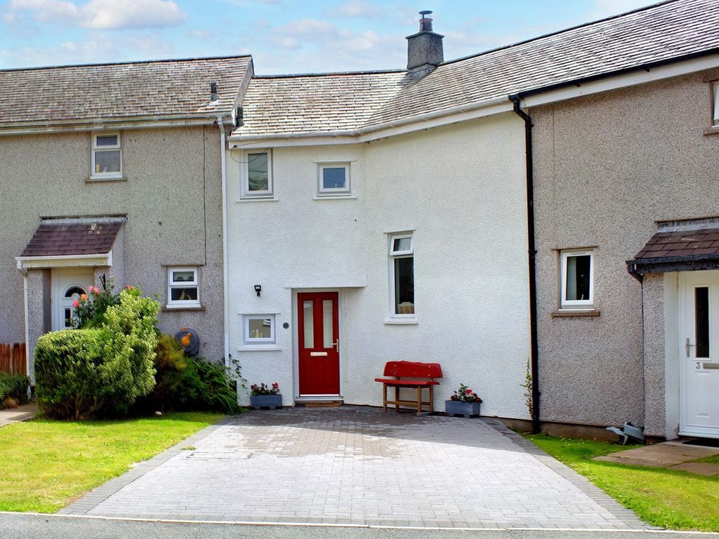 2 bed terraced house for sale in Gwel Fenai, Newborough, Llanfairpwllgwyngyll LL61, £185,000