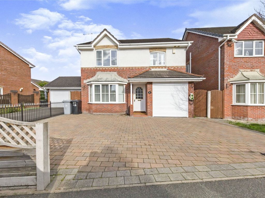 4 bed detached house for sale in Mills Way, Leighton, Crewe CW1, £280,000