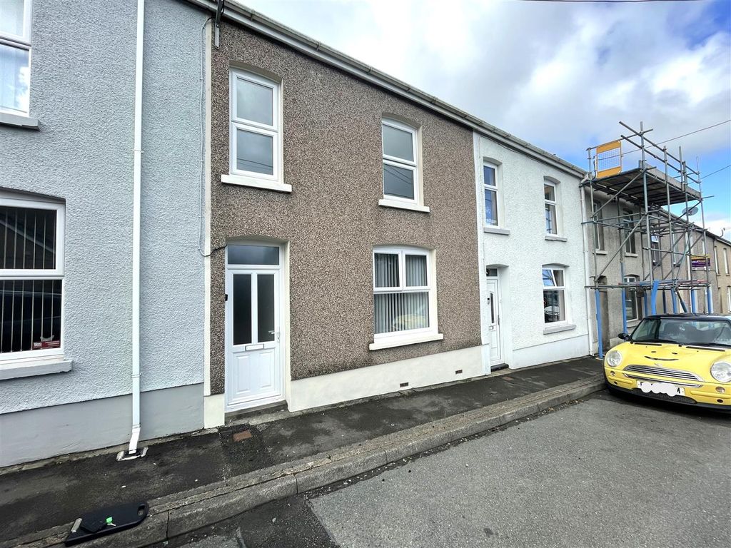 3 bed terraced house for sale in St. Davids Road, Tairgwaith, Ammanford SA18, £124,995