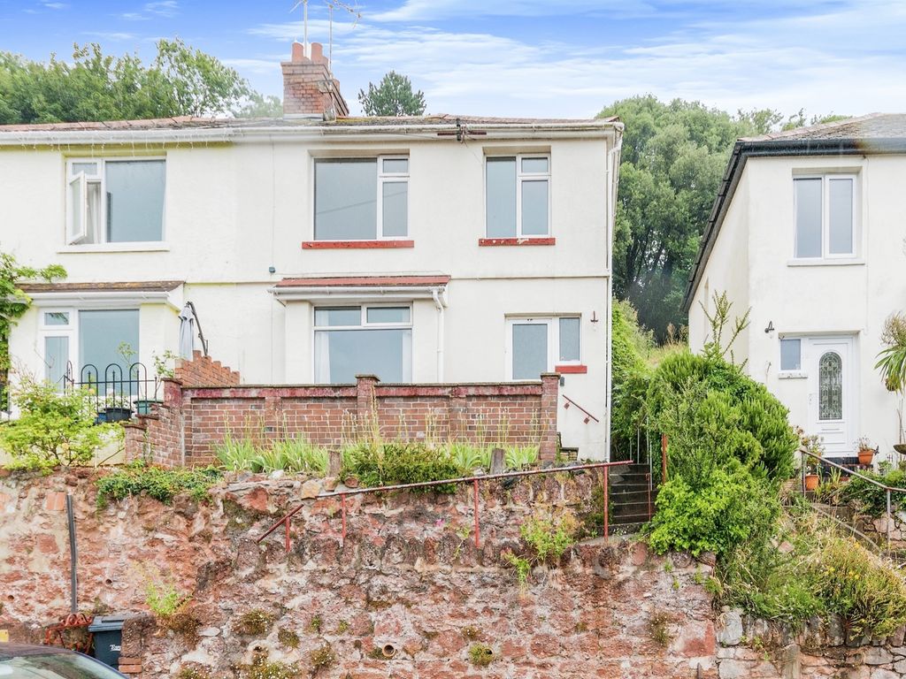 3 bed semi-detached house for sale in Blindwylle Road, Torquay TQ2, £140,000