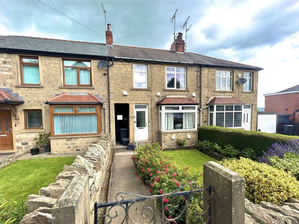 3 bed terraced house for sale in New Hey Road, Brighouse, West Yorkshire HD6, £157,500