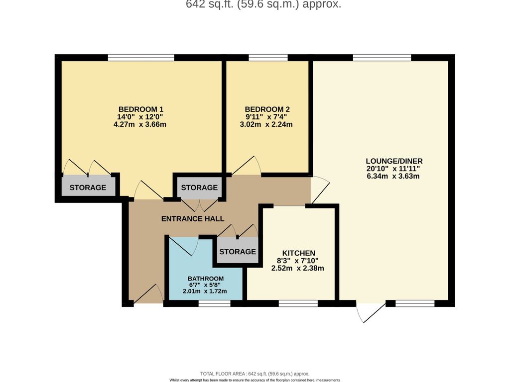 2 bed flat for sale in Holly Court, Southend Road, Hockley SS5, £270,000