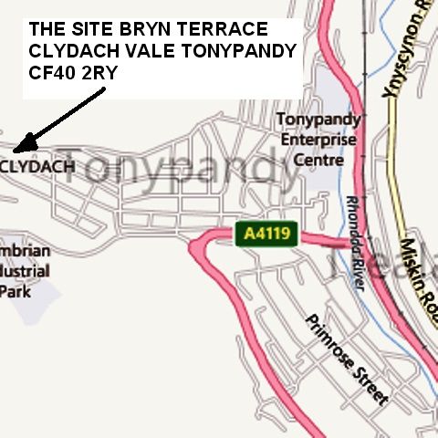 Land for sale in Bryn Terrace, Tonypandy CF40, £160,000