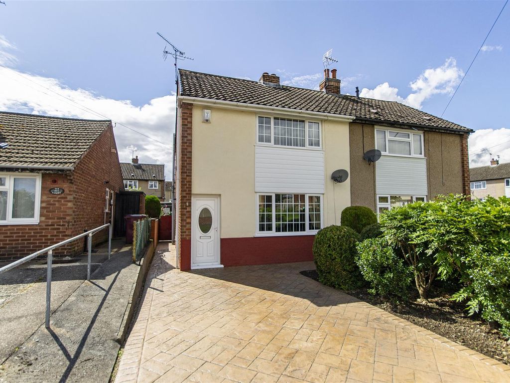 2 bed semi-detached house for sale in Rye Crescent, Danesmoor, Chesterfield S45, £134,000