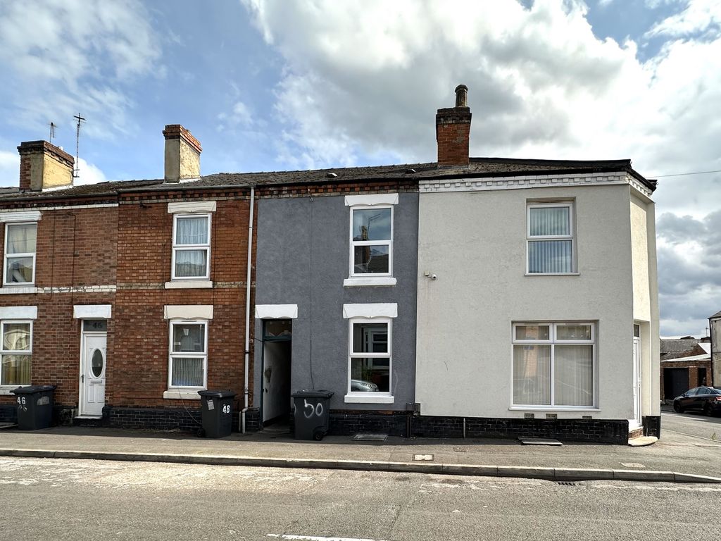 2 bed terraced house for sale in Upper Bainbrigge Street, Derby DE23, £120,000