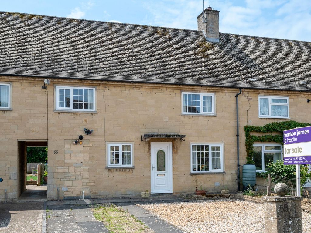 3 bed terraced house for sale in Rye Close, Bourton-On-The-Water GL54, £300,000