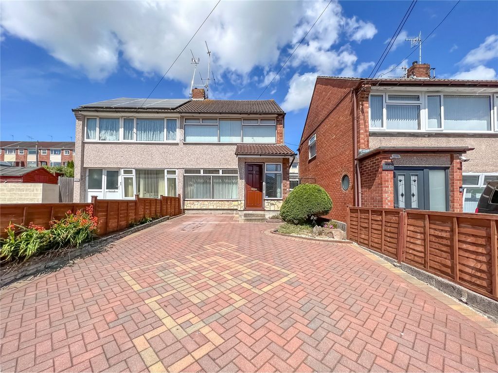 2 bed semi-detached house for sale in Orchard Vale, Kingswood, Bristol BS15, £280,000