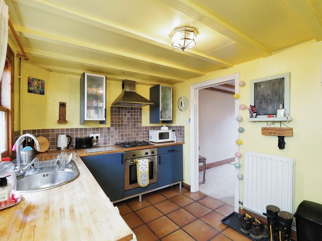 2 bed cottage for sale in Far Laund, Belper DE56, £180,000