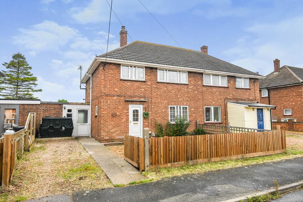 3 bed semi-detached house for sale in Churchfield Road, Outwell PE14, £220,000