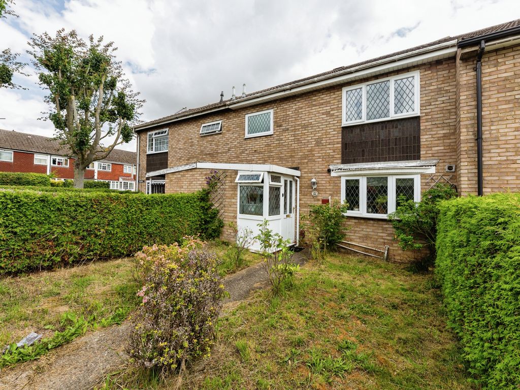 3 bed terraced house for sale in Rundells, Letchworth Garden City, Hertfordshire SG6, £300,000