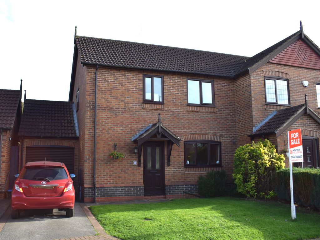 3 bed semi-detached house for sale in Birch Way, Barnetby DN38, £180,000