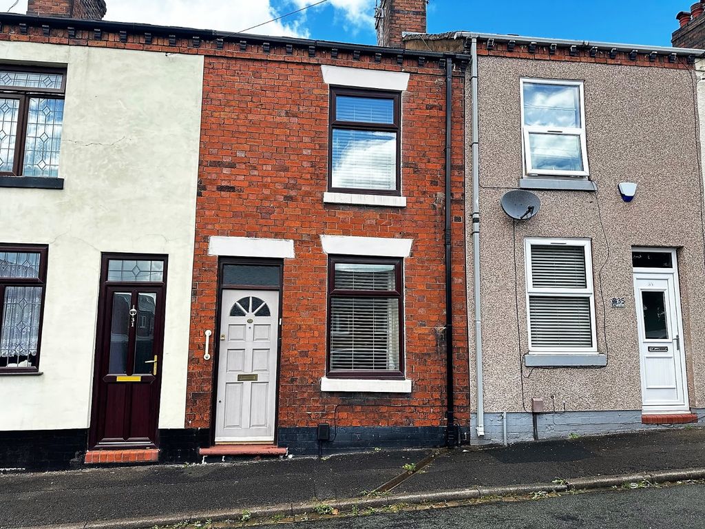 2 bed terraced house for sale in Heathcote Street, Newcastle, Staffordshire ST5, £85,000