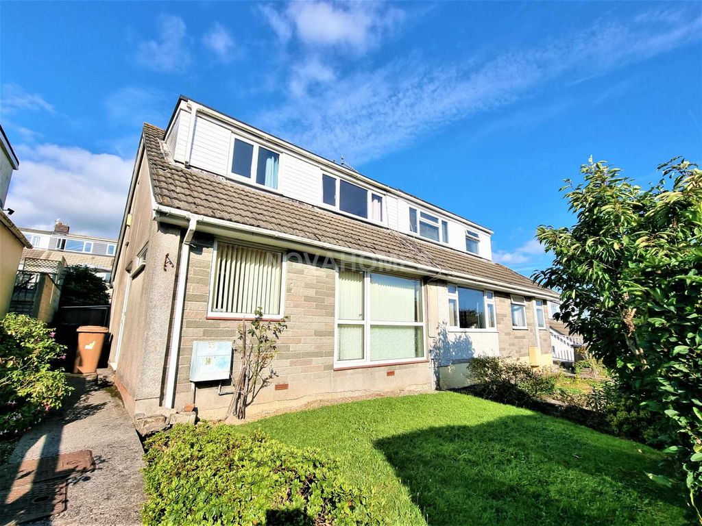 3 bed semi-detached house for sale in Church Hill, Eggbuckland PL6, £210,000