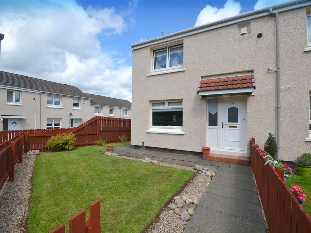 2 bed end terrace house for sale in Westburn Crescent, Rutherglen, Glasgow G73, £135,000